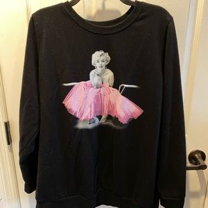 Torrid Marilyn Monroe crew sweatshirt